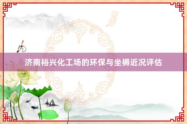 济南裕兴化工场的环保与坐褥近况评估
